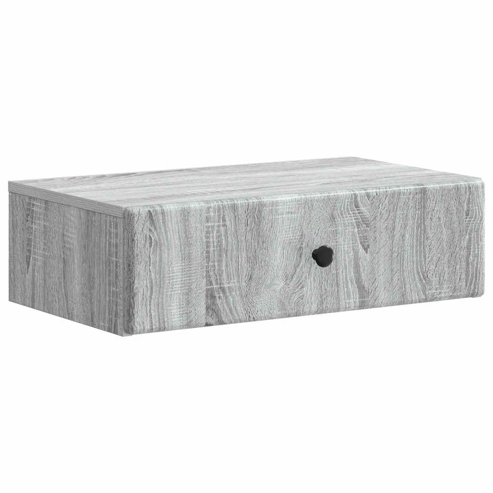 Væghængt Sideskab Grå sonoma-eg 59 x 34,5 x 17 cm