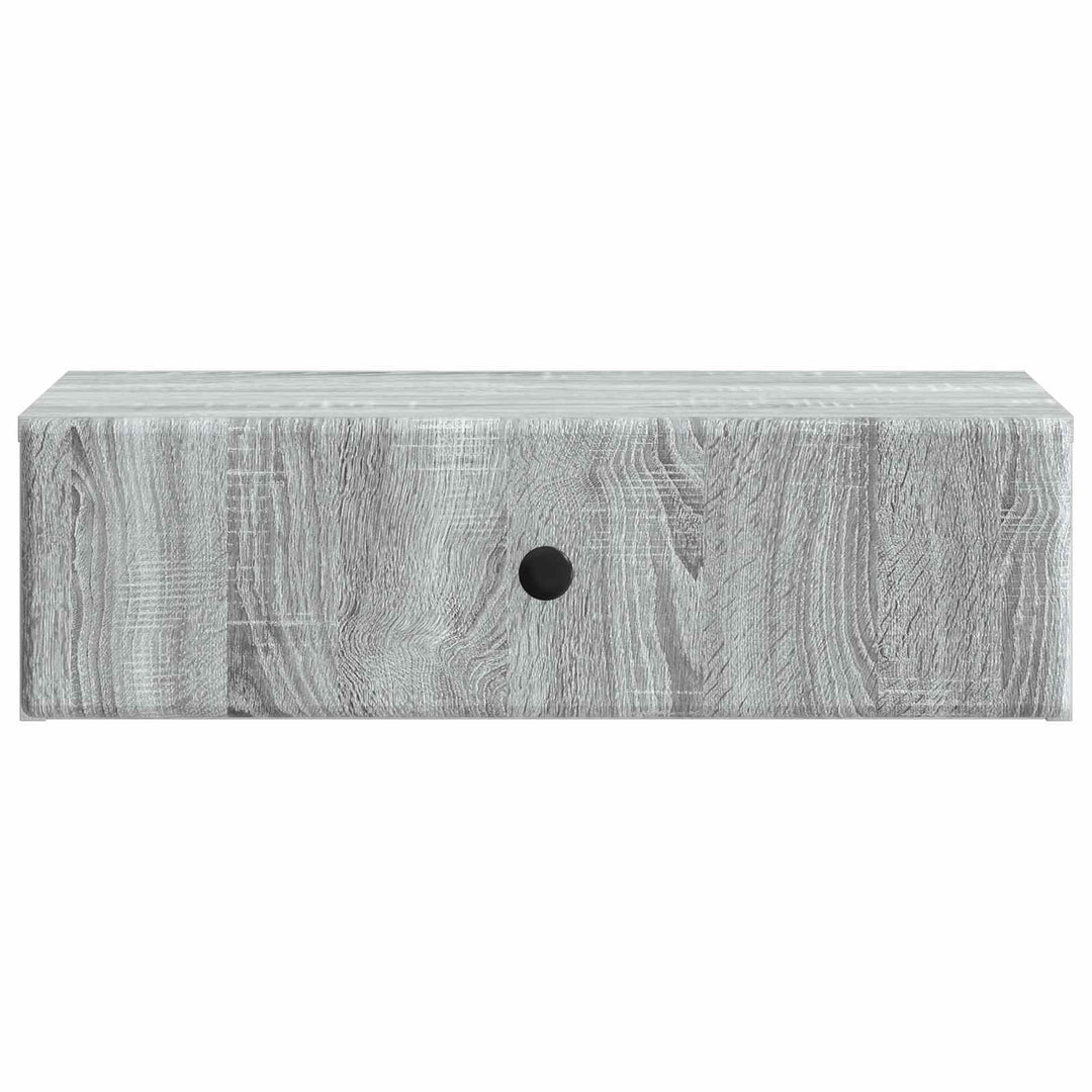 Væghængt Sideskab Grå sonoma-eg 59 x 34,5 x 17 cm