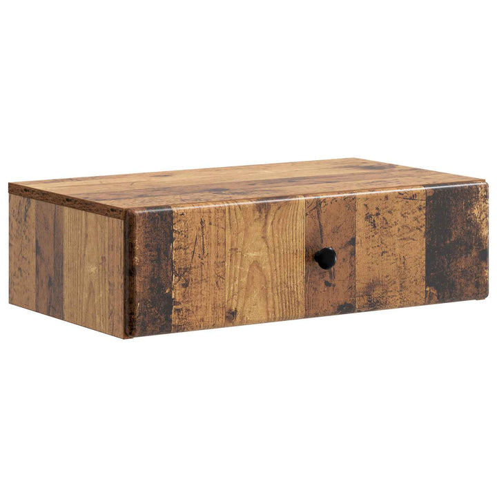 Væghængt Sideskab Gammelt træ 59 x 34,5 x 17 cm Konstrueret træ
