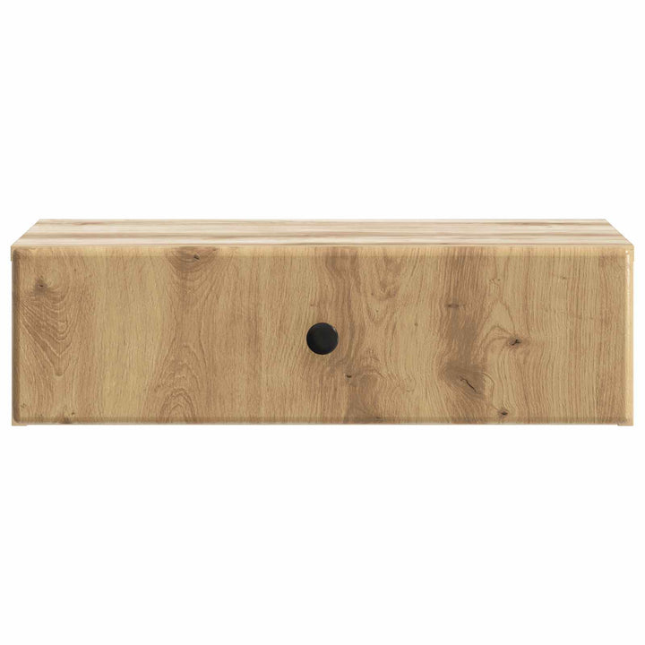 Væghængt Sideskab 59 x 34,5 x 17 cm Konstrueret træ Artisan-eg