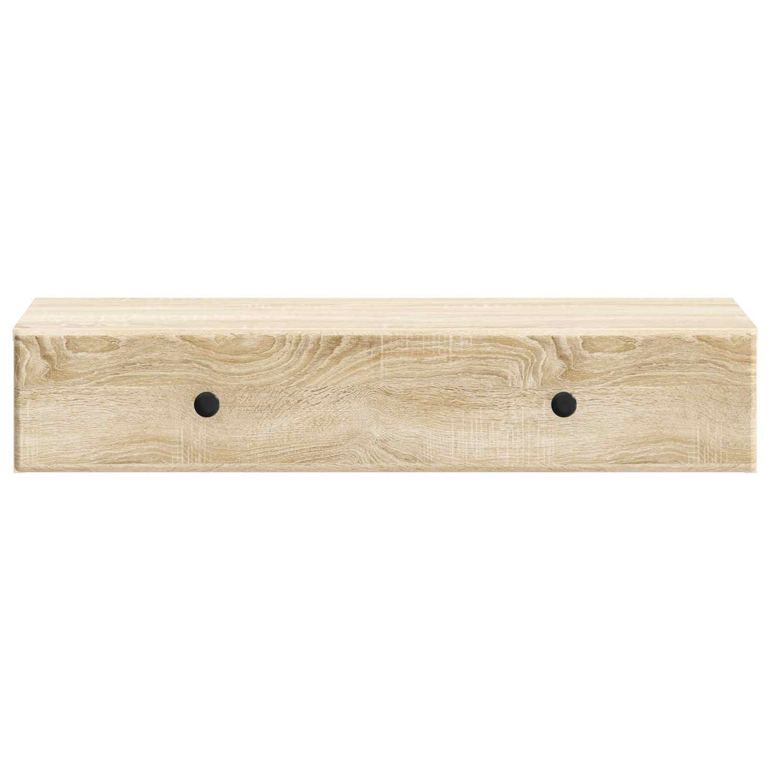 Væghængt Sideskab Sonoma-eg 87,5 x 34,5 x 17 cm Konstrueret træ