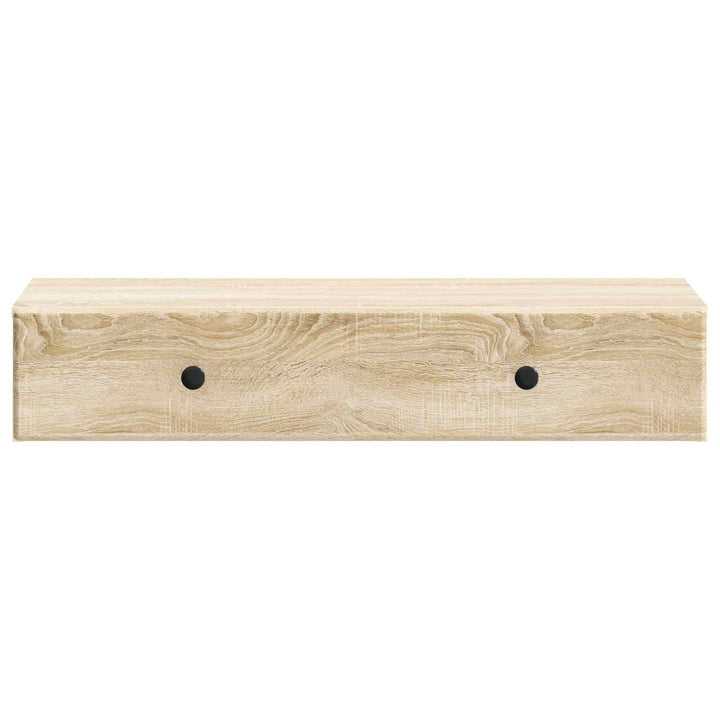 Væghængt Sideskab Sonoma-eg 87,5 x 34,5 x 17 cm Konstrueret træ
