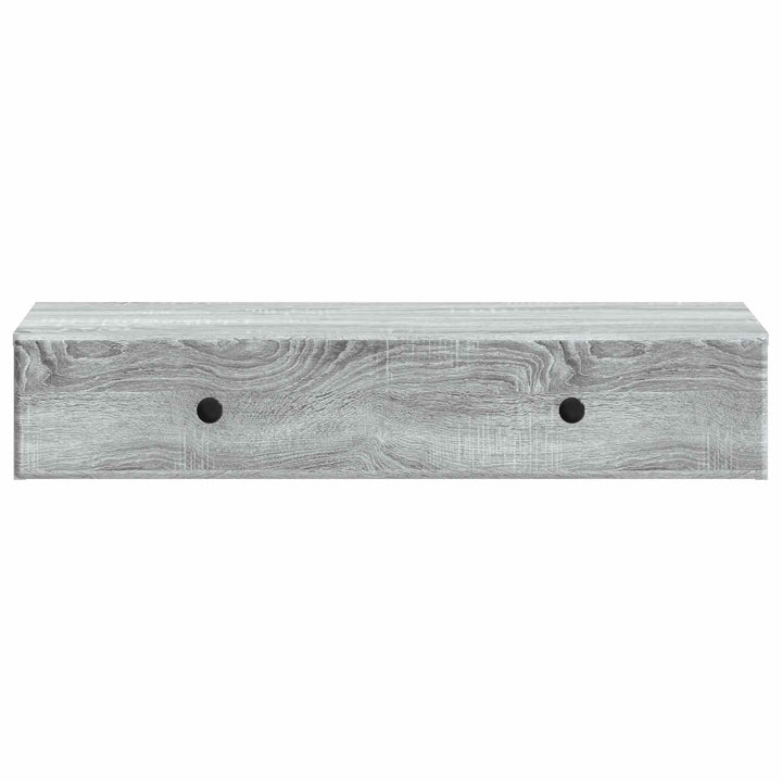 Væghængt Sideskab Grå sonoma-eg 87,5 x 34,5 x 17 cm