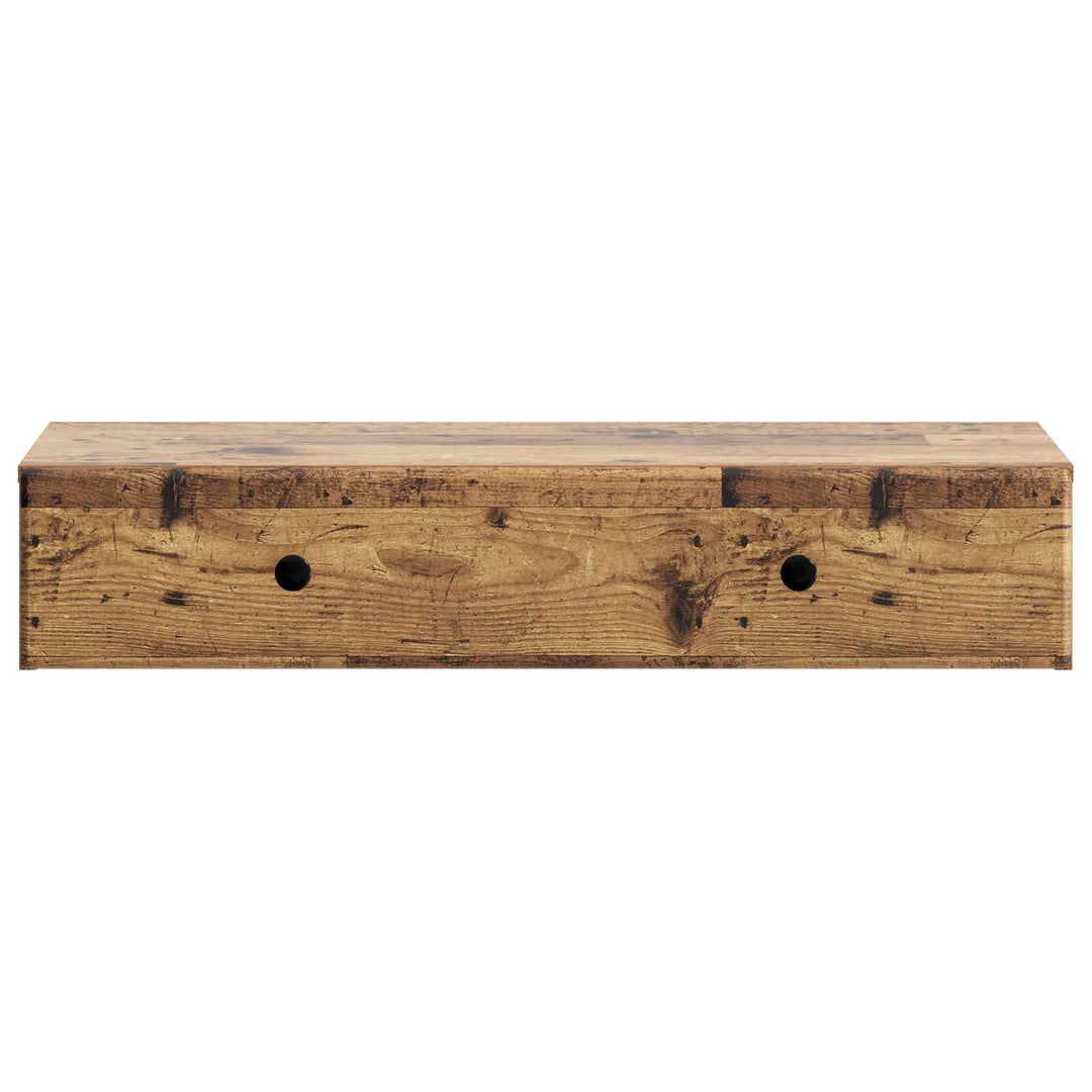Væghængt Sideskab Gammelt træ 87,5 x 34,5 x 17 cm