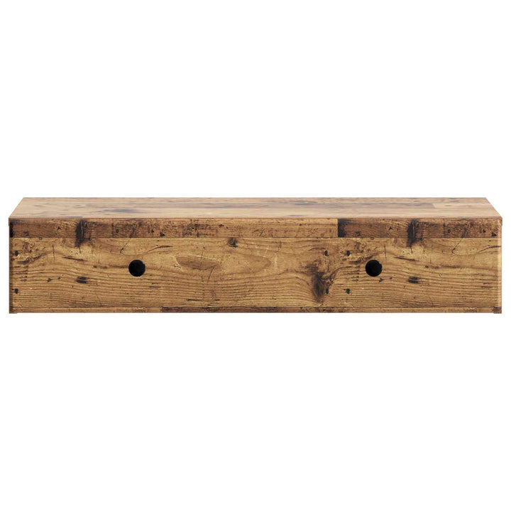 Væghængt Sideskab Gammelt træ 87,5 x 34,5 x 17 cm