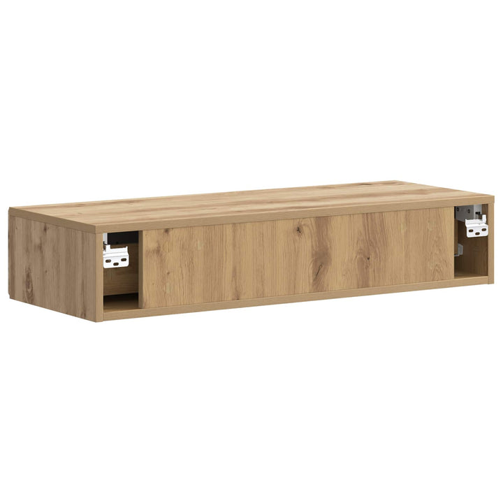 Væghængt Sideskab 87,5 x 34,5 x 17 cm Konstrueret træ
