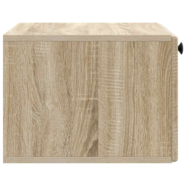 Væghængt TV-skab 59,5 x 41 x 30 cm Sonoma-eg Konstrueret træ