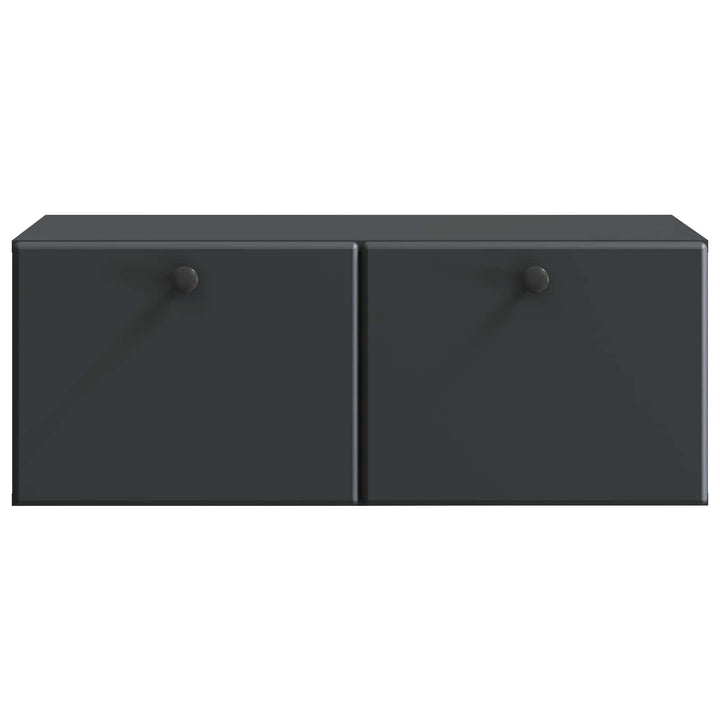 Væghængt TV-skab 78,5 x 41 x 30 cm Sort Konstrueret træ