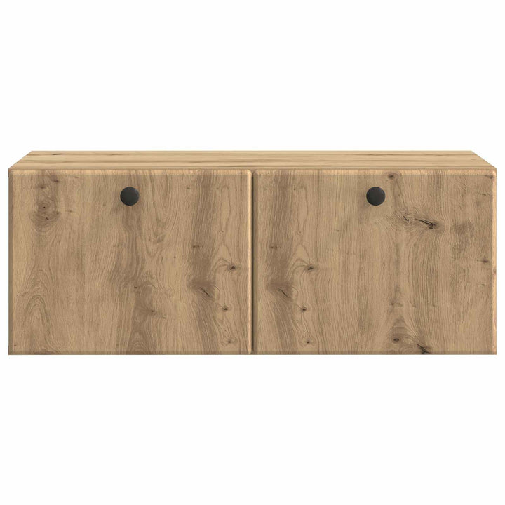 Væghængt TV-skab 78,5 x 41 x 30 cm Artisan-eg Konstrueret træ