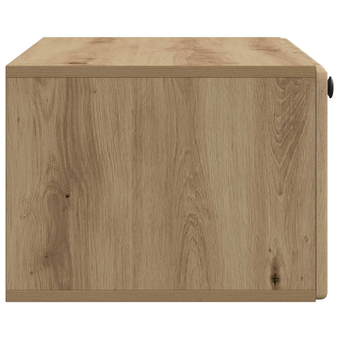 Væghængt TV-skab 78,5 x 41 x 30 cm Artisan-eg Konstrueret træ