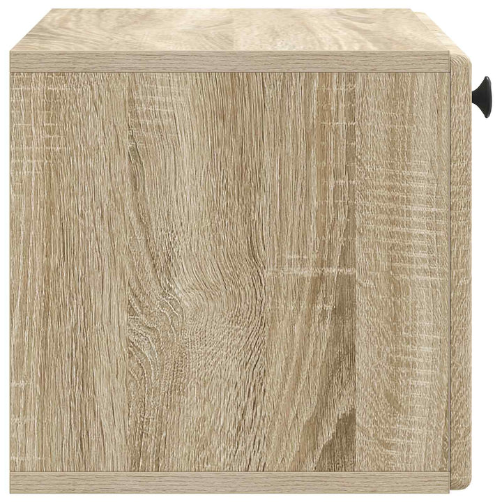 Væghængt TV-skab 59,5 x 31 x 30 cm Sonoma-eg Konstrueret træ