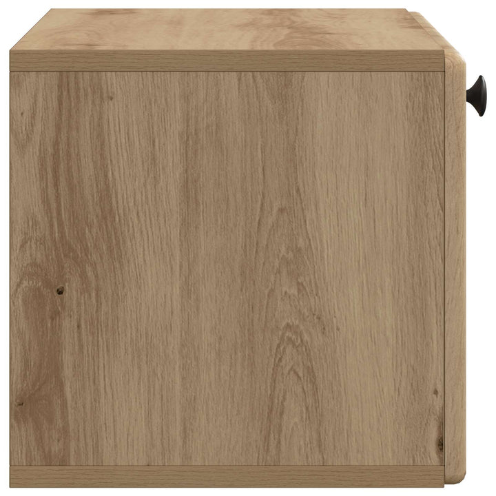Væghængt TV-skab 59,5 x 31 x 30 cm Artisan-eg Konstrueret træ