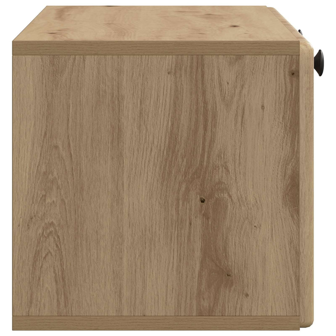 Væghængt TV-skab 78,5 x 31 x 30 cm Artisan-eg Konstrueret træ