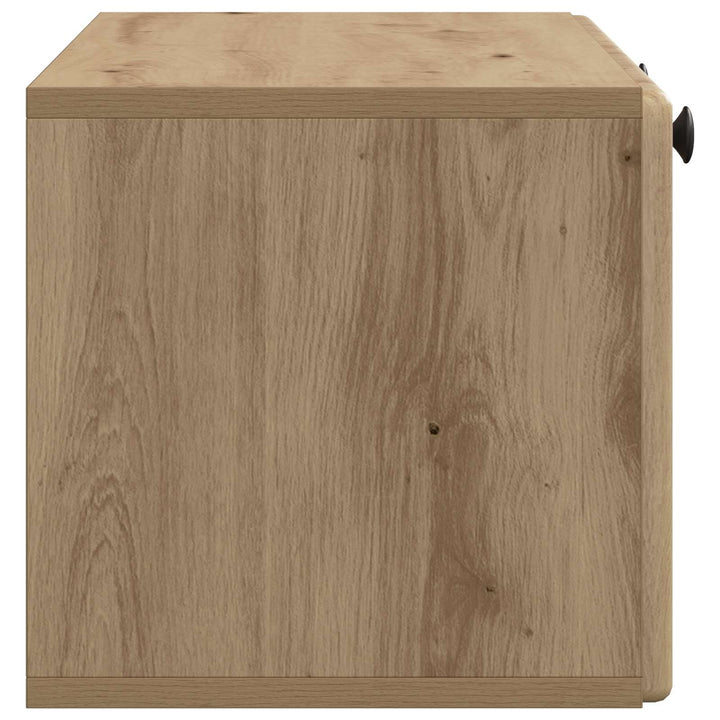 Væghængt TV-skab 78,5 x 31 x 30 cm Artisan-eg Konstrueret træ
