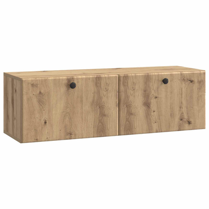 Væghængt TV-skab 98 x 31 x 30 cm Artisan-eg Konstrueret træ