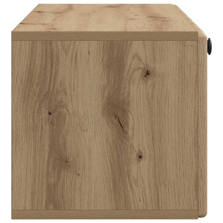 Væghængt TV-skab 98 x 31 x 30 cm Artisan-eg Konstrueret træ