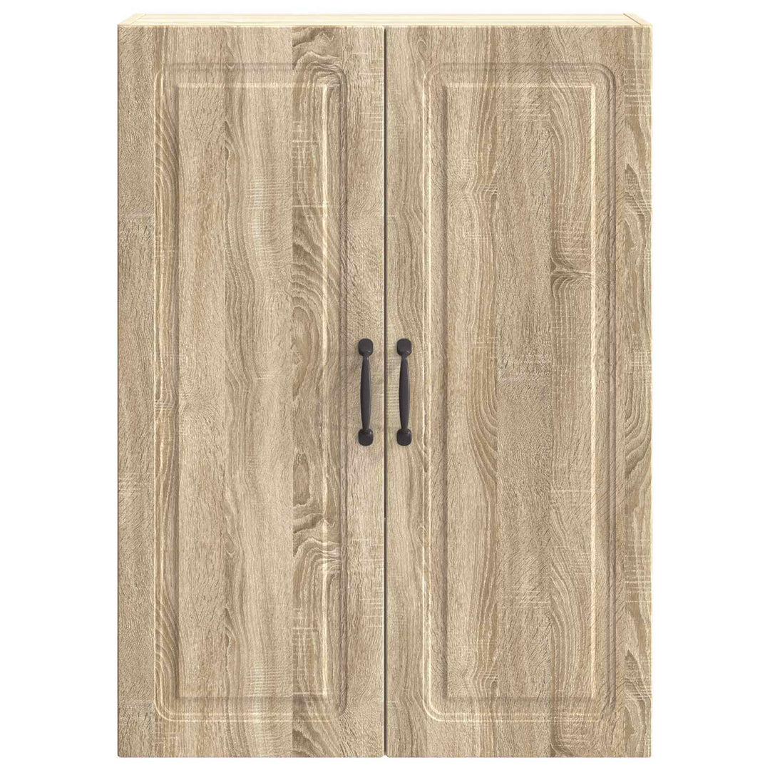 Vægmonteret skab Sonoma-eg 66 x 34,5 x 90 cm Konstrueret træ