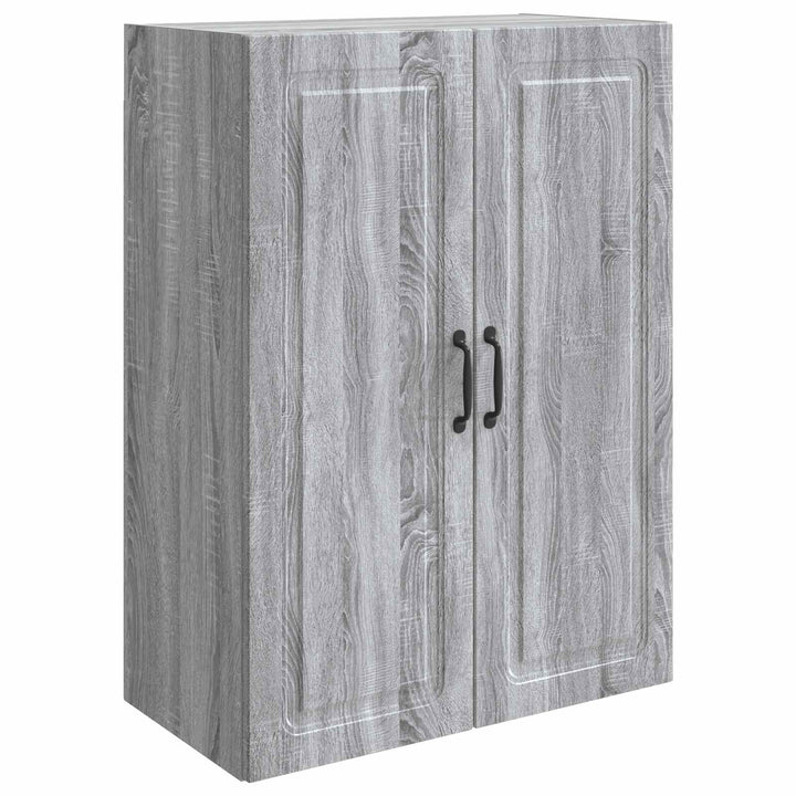 Vægmonteret skab 66 x 34,5 x 90 cm Konstrueret træ Grå Sonoma