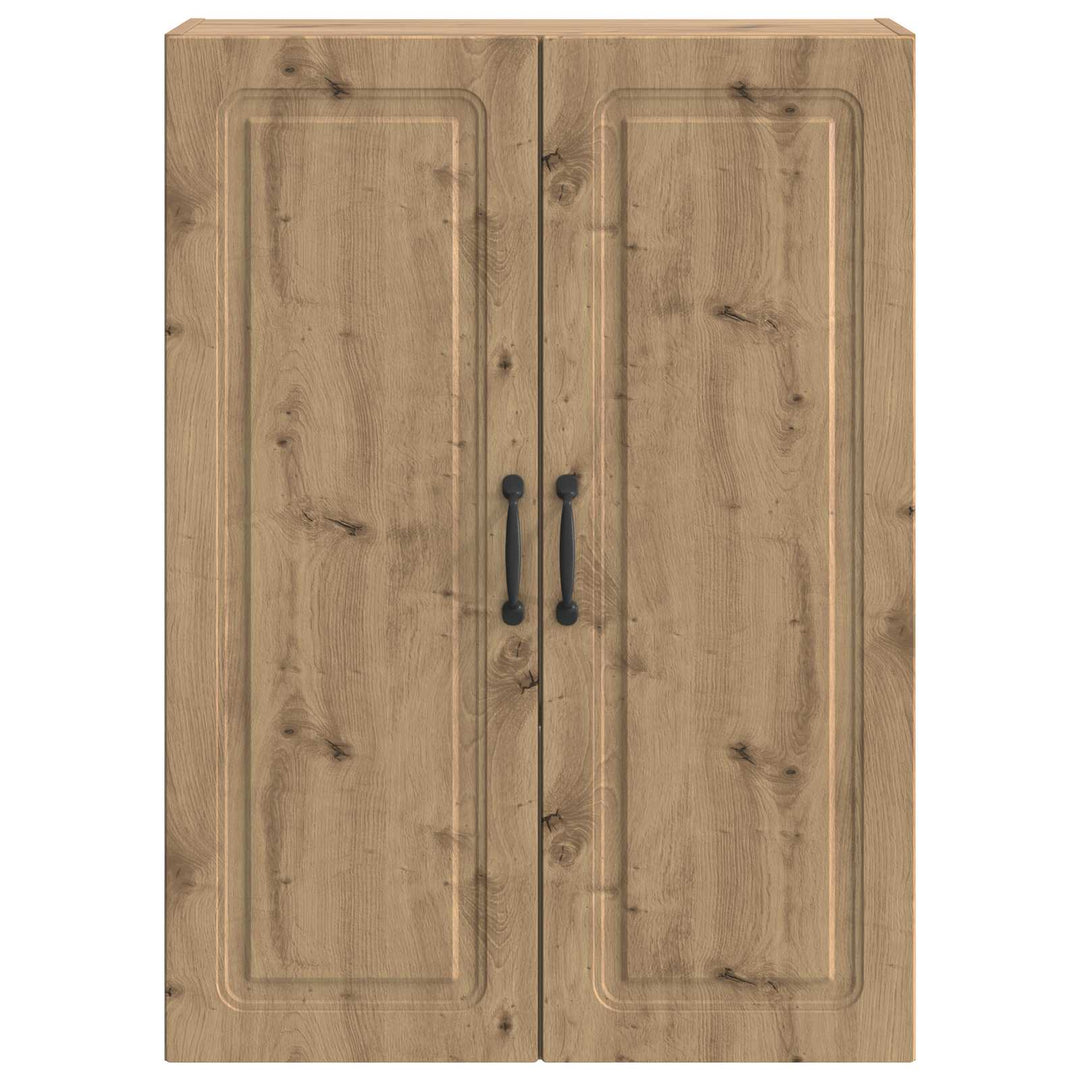 Vægmonteret skab Artisan-eg 66 x 34,5 x 90 cm Konstrueret træ