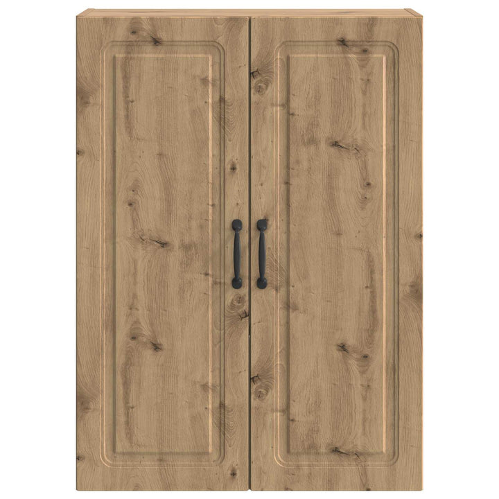 Vægmonteret skab Artisan-eg 66 x 34,5 x 90 cm Konstrueret træ