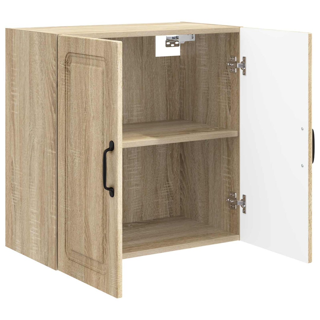 Vægmonteret skab Sonoma-eg 59 x 31 x 60 cm Konstrueret træ