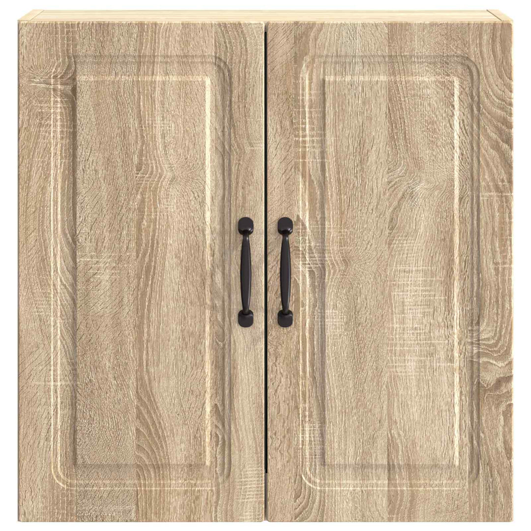 Vægmonteret skab Sonoma-eg 59 x 31 x 60 cm Konstrueret træ