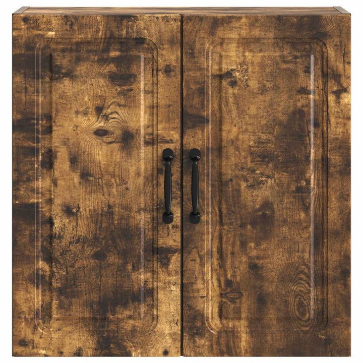 Vægmonteret skab 59 x 31 x 60 cm Konstrueret træ Røget eg