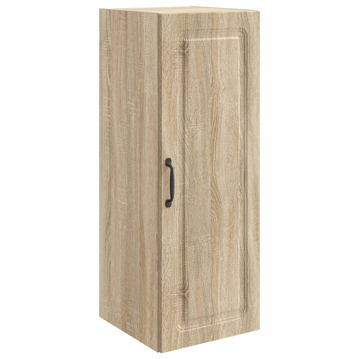 Vægmonteret skab Sonoma-eg 33 x 34,5 x 90 cm Konstrueret træ
