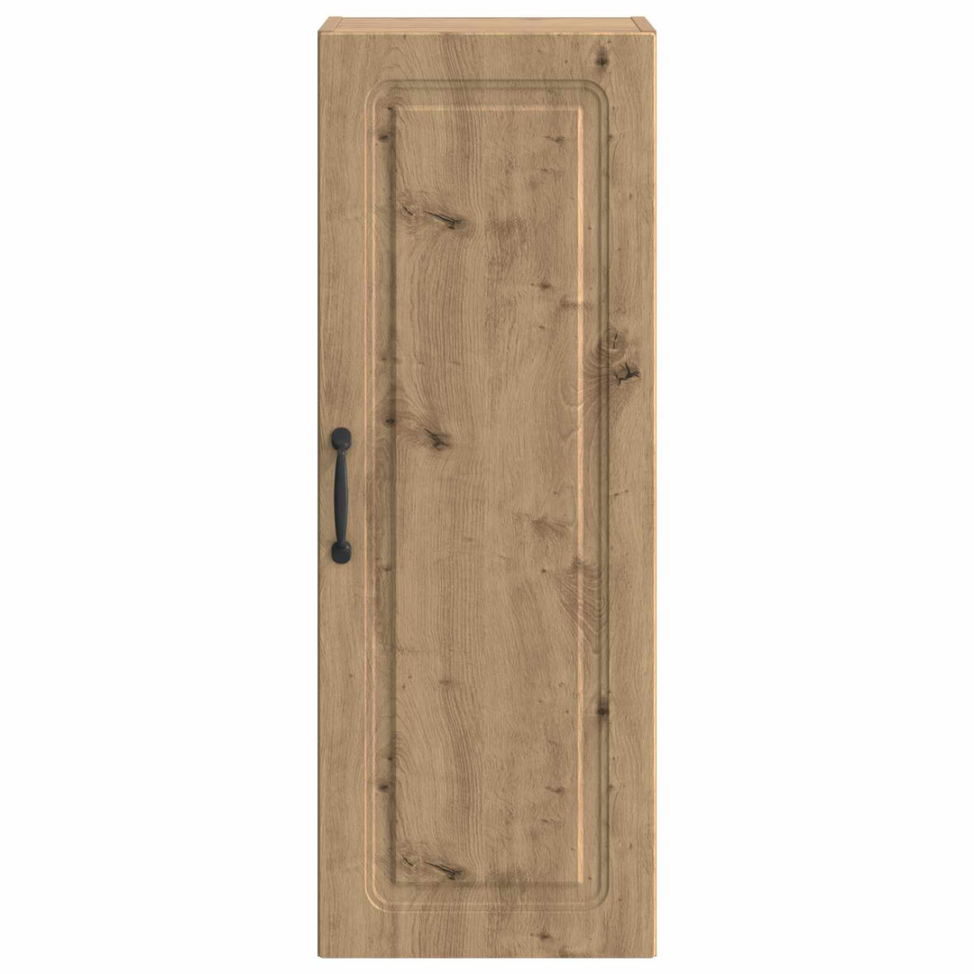 Vægmonteret skab Artisan-eg 33 x 34,5 x 90 cm Konstrueret træ