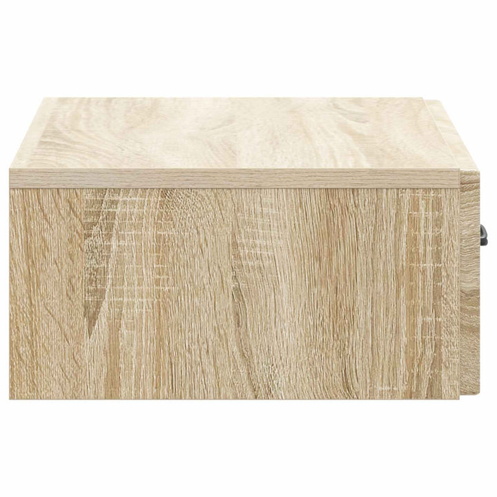 Væghængt Sideskab Sonoma-eg 59 x 34,5 x 17 cm Konstrueret træ
