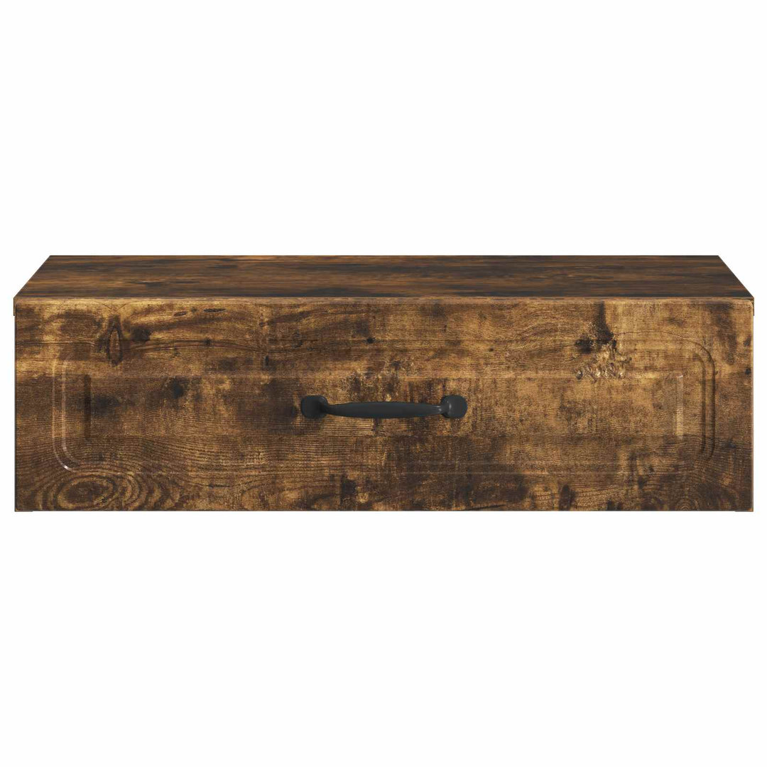 Væghængt Sideskab Røget eg 59 x 34,5 x 17 cm Konstrueret træ