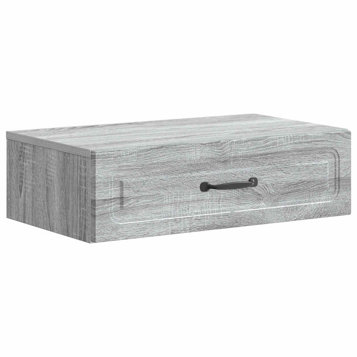 Væghængt Sideskab Grå sonoma-eg 59 x 34,5 x 17 cm