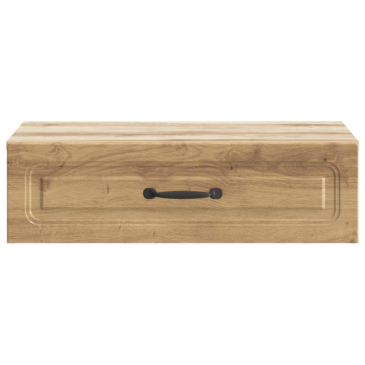 Væghængt Sideskab 59 x 34,5 x 17 cm Konstrueret træ Artisan-eg