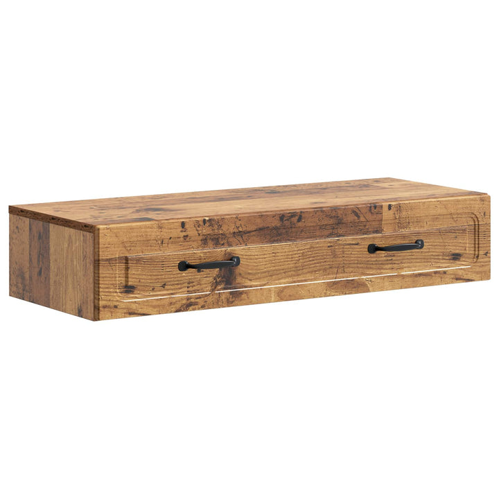Væghængt Sideskab Gammelt træ 87,5 x 34,5 x 17 cm
