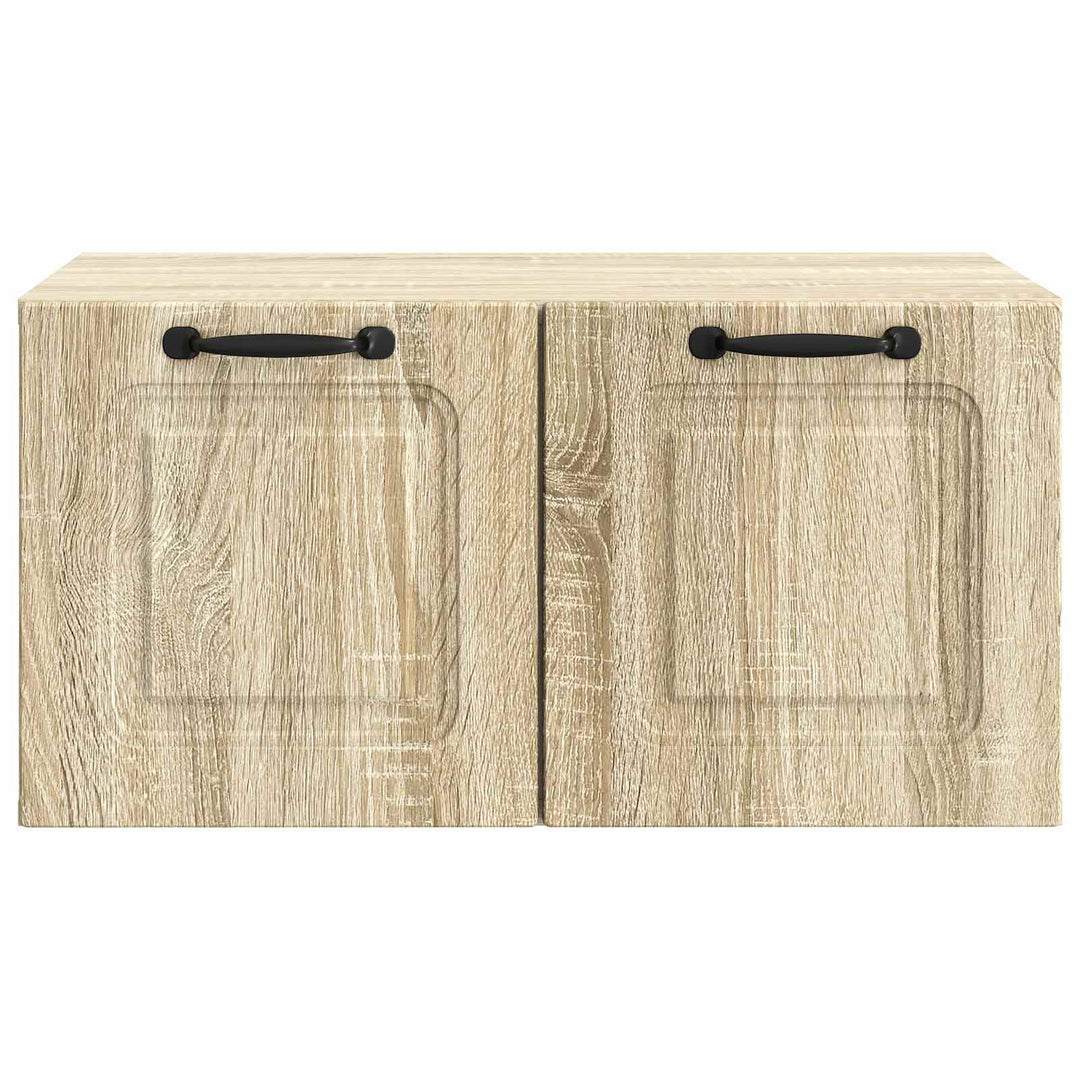 Væghængt TV-skab Sonoma-eg 59,5 x 41 x 30 cm Konstrueret træ