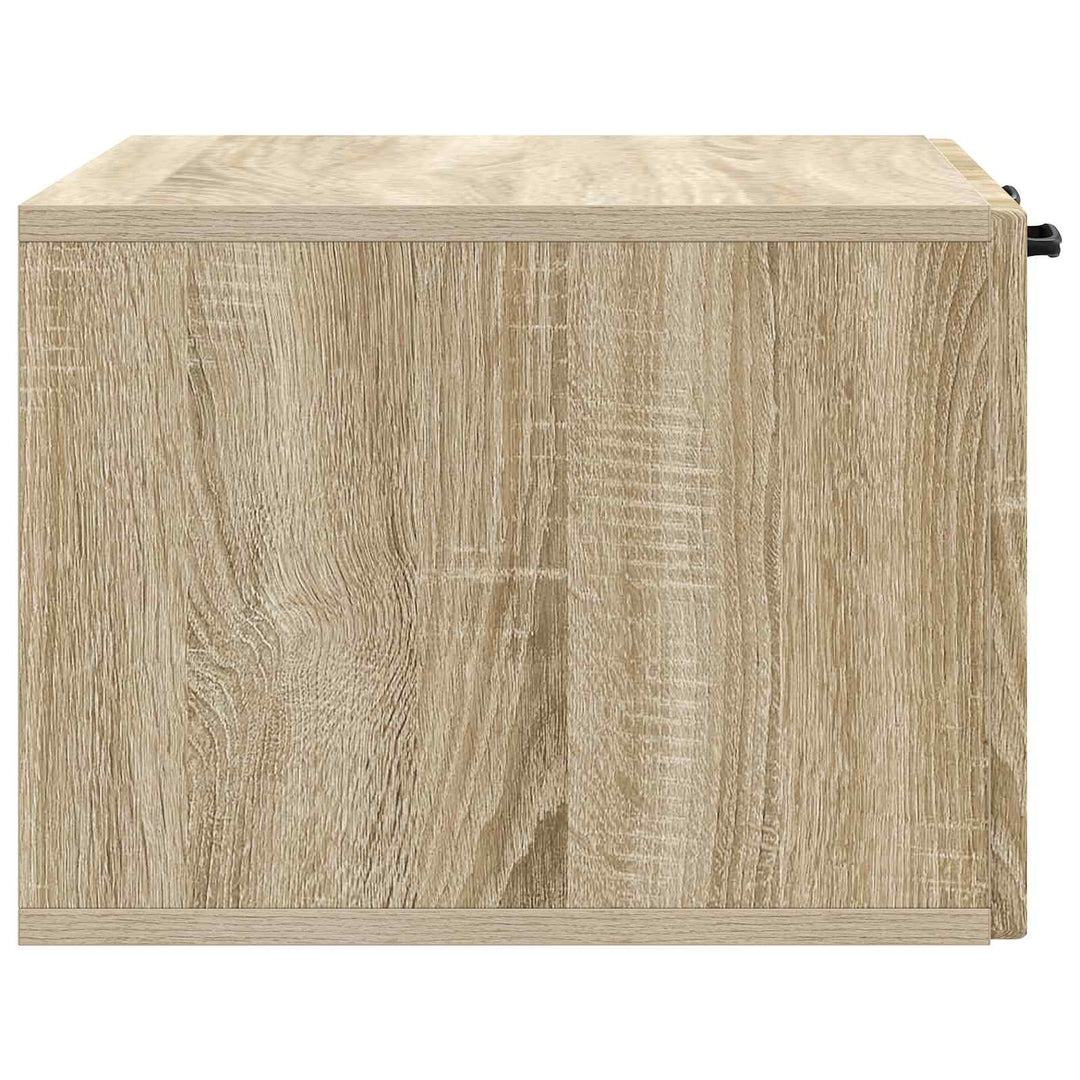 Væghængt TV-skab Sonoma-eg 59,5 x 41 x 30 cm Konstrueret træ