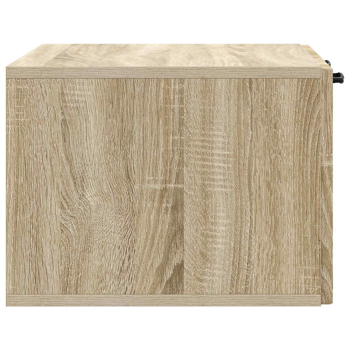 Væghængt TV-skab Sonoma-eg 59,5 x 41 x 30 cm Konstrueret træ