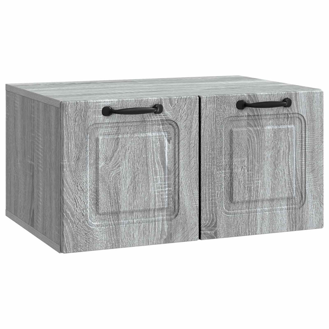 Væghængt TV-skab Vægmonteret Grå sonoma-eg 59,5 x 41 x 30 cm