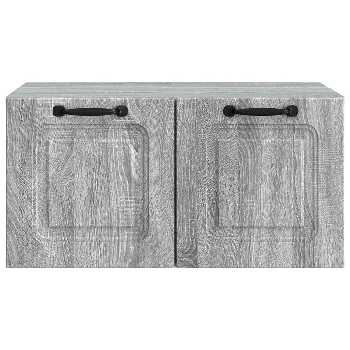 Væghængt TV-skab Vægmonteret Grå sonoma-eg 59,5 x 41 x 30 cm