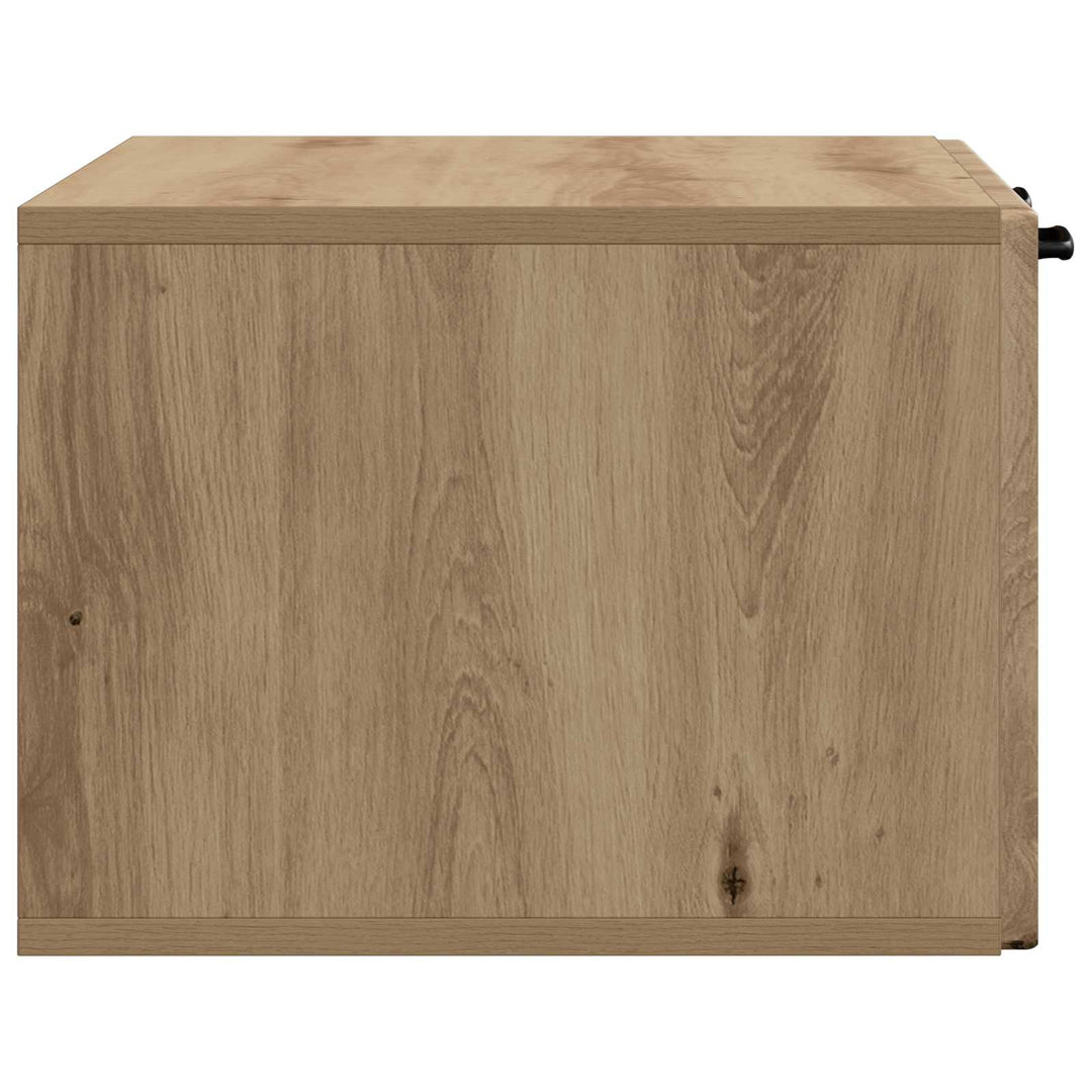 Væghængt TV-skab 59,5 x 41 x 30 cm Artisan-eg Konstrueret træ