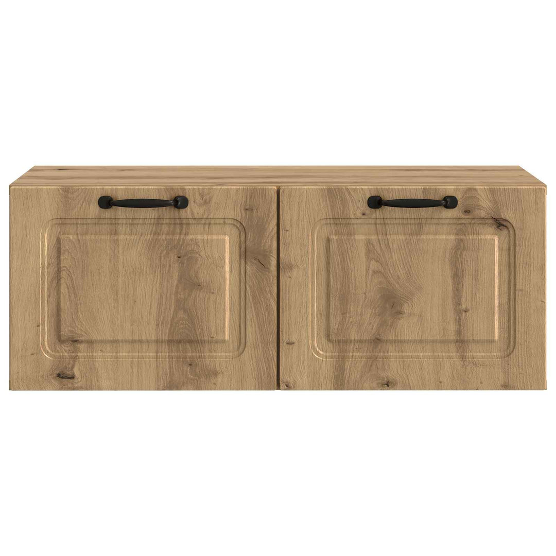 Væghængt TV-skab 78,5 x 41 x 30 cm Artisan-eg Konstrueret træ