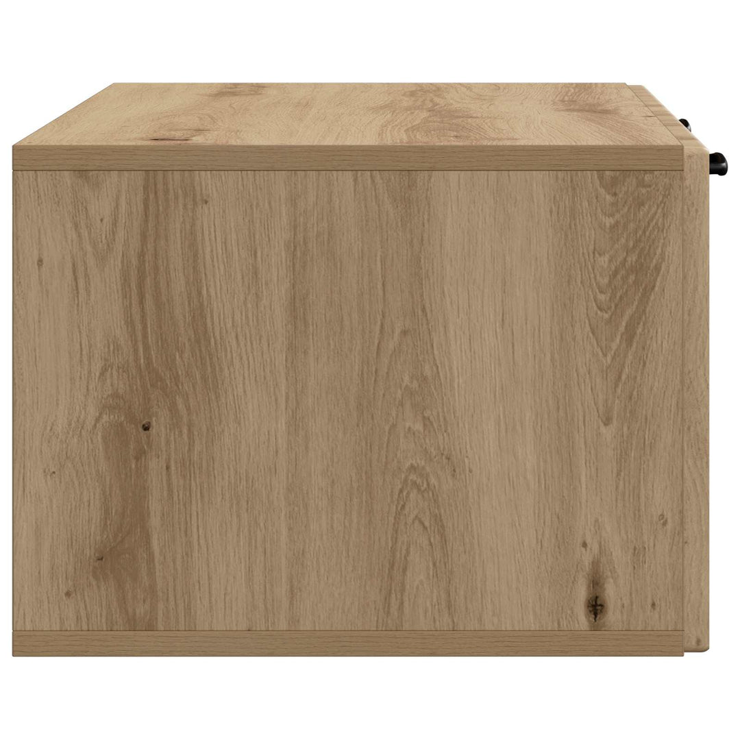 Væghængt TV-skab 78,5 x 41 x 30 cm Artisan-eg Konstrueret træ