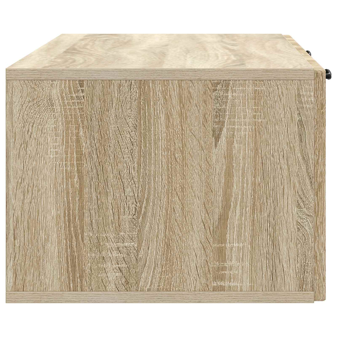 Væghængt TV-skab Sonoma-eg 98 x 41 x 30 cm Konstrueret træ