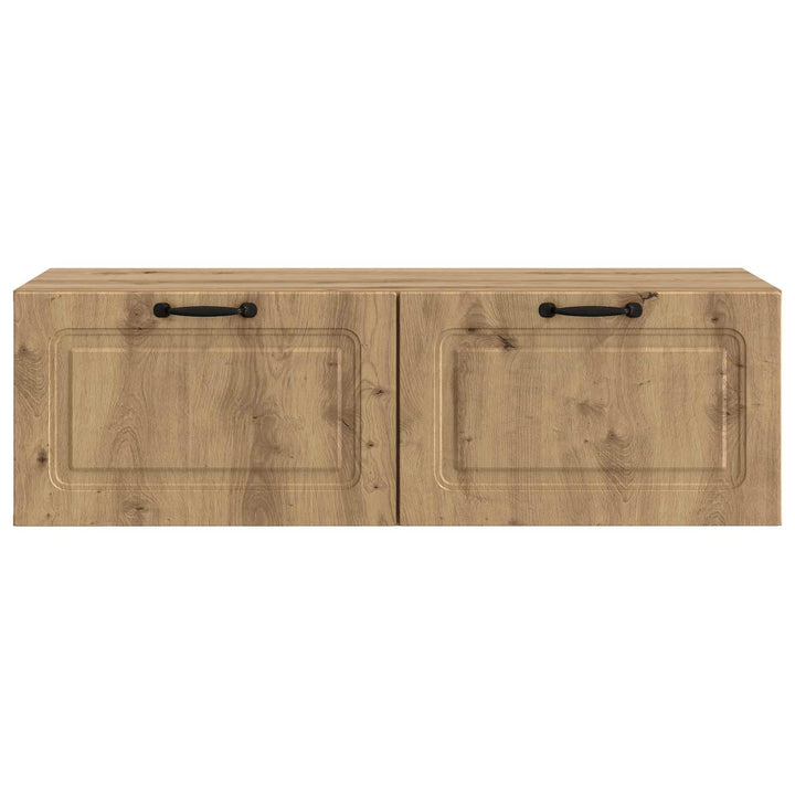 Væghængt TV-skab 98 x 41 x 30 cm Artisan-eg Konstrueret træ