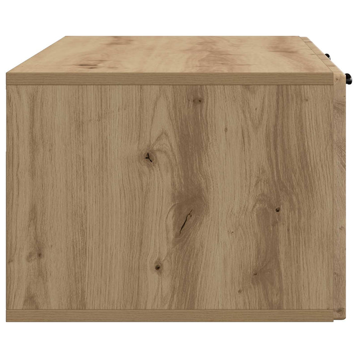 Væghængt TV-skab 98 x 41 x 30 cm Artisan-eg Konstrueret træ