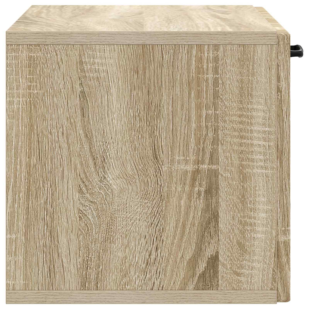 Væghængt TV-skab Sonoma-eg 59,5 x 31 x 30 cm Konstrueret træ