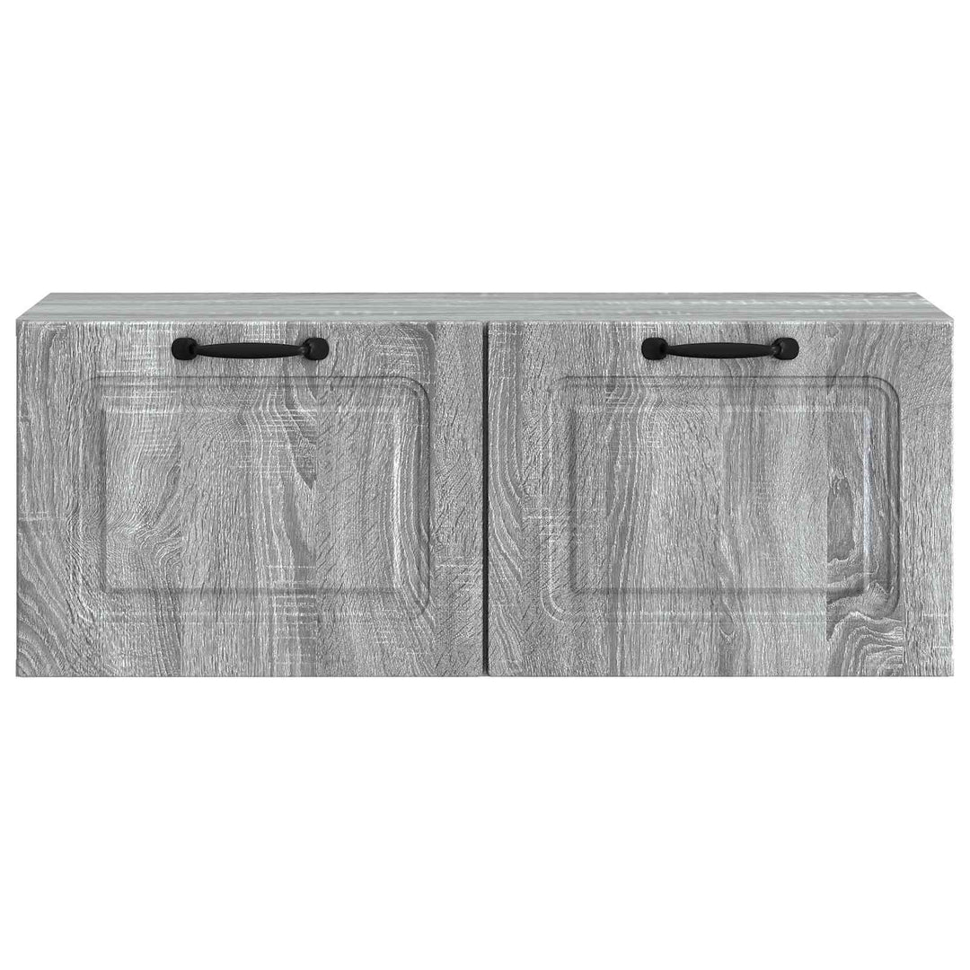 Væghængt TV-skab Vægmonteret Grå sonoma-eg 78,5 x 31 x 30 cm