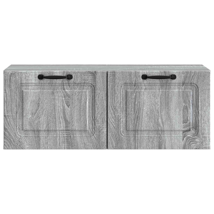 Væghængt TV-skab Vægmonteret Grå sonoma-eg 78,5 x 31 x 30 cm