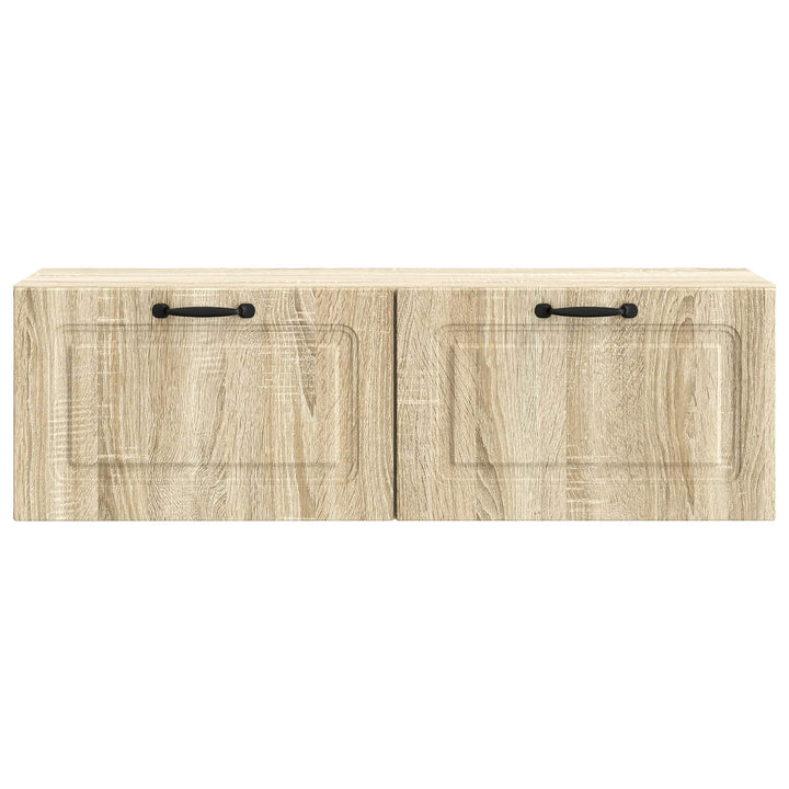 Væghængt TV-skab Sonoma-eg 98 x 31 x 30 cm Konstrueret træ