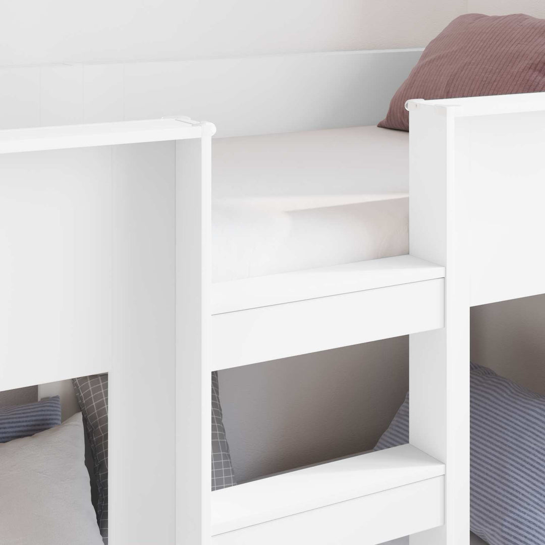 Køjeseng til Børn Hvid 80 x 200 cm Konstrueret træ